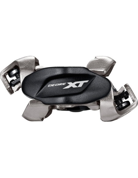 Pedale Shimano Deore XT PD-M8100 mit SM-SH51-Schuhplatten