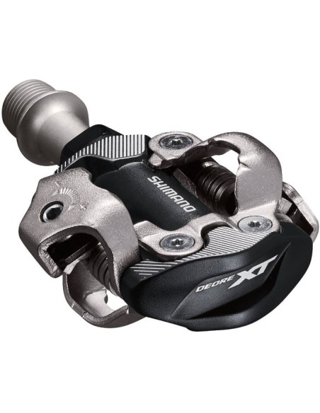 Pedale Shimano Deore XT PD-M8100 mit SM-SH51-Schuhplatten