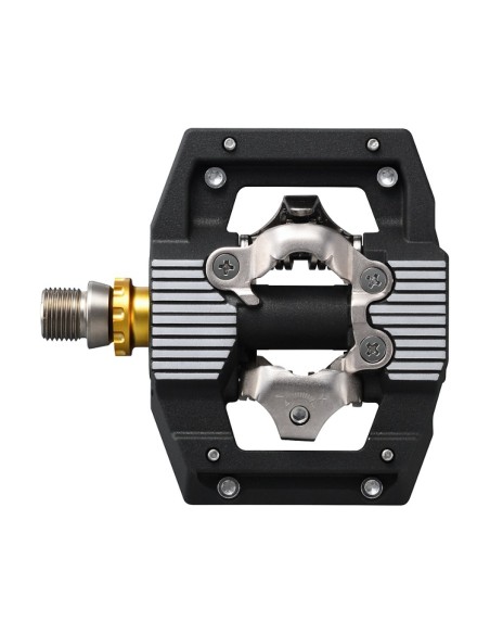 Pedale Shimano Saint PD-M820 SPD + Platform - Schwarz
