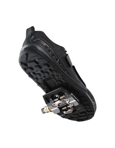 Pedale Shimano Saint PD-M820 SPD + Platform - Schwarz
