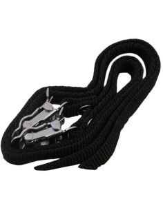 Pedalriemen Edge Nylon - Schwarz (2 Stück)