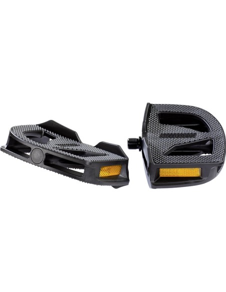 Pedale Ergotec EP-1 Anti-Rutsch - schwarz