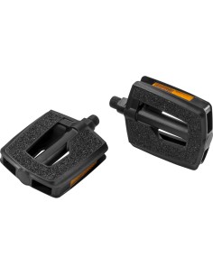 Pedale 9/16" Ergotec 836 mit Kugellager - Schwarz