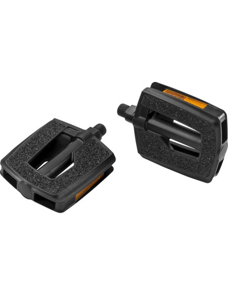 Pedale 9/16" Ergotec 836 mit Kugellager - Schwarz
