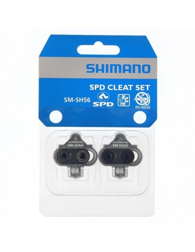 Schuhplatten-Satz Shimano SM-SH56 SPD ohne Gegenplatte (mit Mehrfachauslösung)