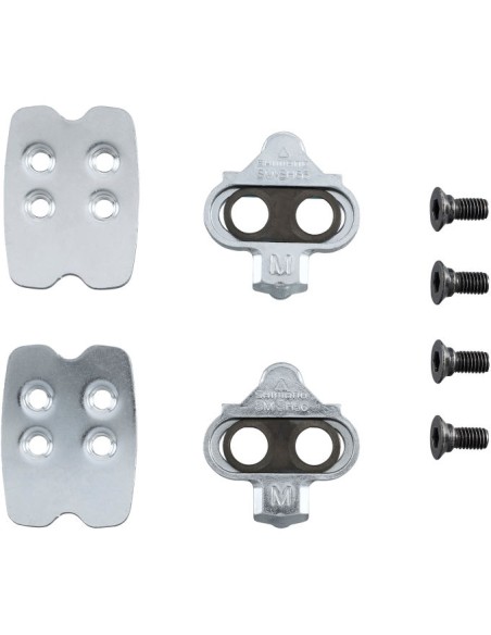 Schuhplatten-Satz Shimano SM-SH56 SPD mit Gegenplatte (mit Mehrfachauslösung)