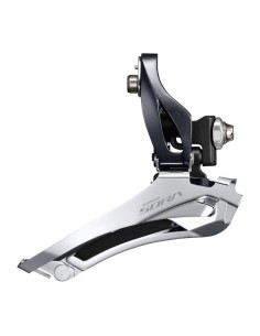 Umwerfer 2 x 9-fach Shimano Sora FD-R3000 Anlöt / Down-Pull 61-66° - Schwarz/Silber
