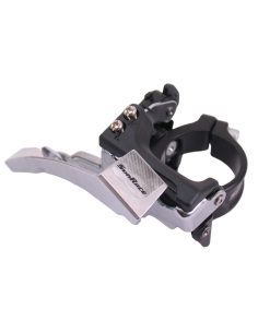 Umwerfer 3 x 7/8-fach Sunrace FDM300 Top Swing / Dual Pull 42Z - Schwarz/Silber