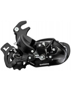 Kettenwechsler 6/7-fach Shimano Tourney TY300 mit Haken (B-Type) - Schwarz