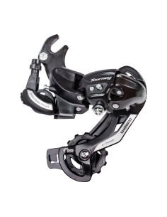 Kettenwechsler 6/7-fach Shimano Tourney TY500 mit Haken (B-Type) - Schwarz
