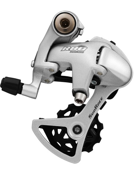 Kettenwechsler 8-fach Sunrace RDR81 mit kurzem Käfig - Direct Mount - Silber
