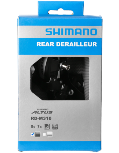 Kettenwechsler 7/8-fach Shimano Altus RD-M310 - Schwarz