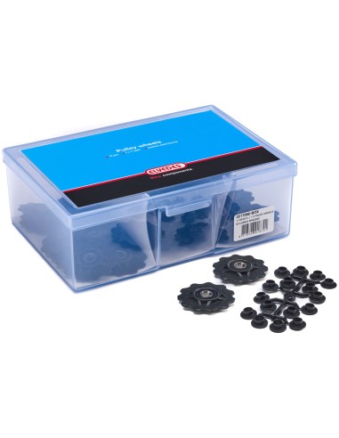 Schaltungsrädchen 2 x 11 Zähne Elvedes mit abgedichteten Standardlagern (10 Sätze)