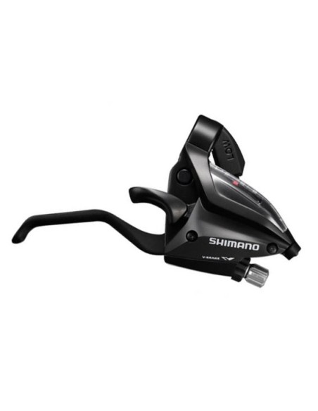 Schalt-/Bremshebel (für Rechts) 7 fach Shimano ST-EF500 - 2 Finger - Schwarz