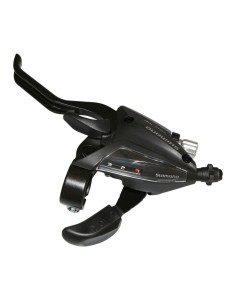 Schalt-/Bremshebel (für Links) 3 fach Shimano ST-EF500-4 - 4 Finger - Schwarz
