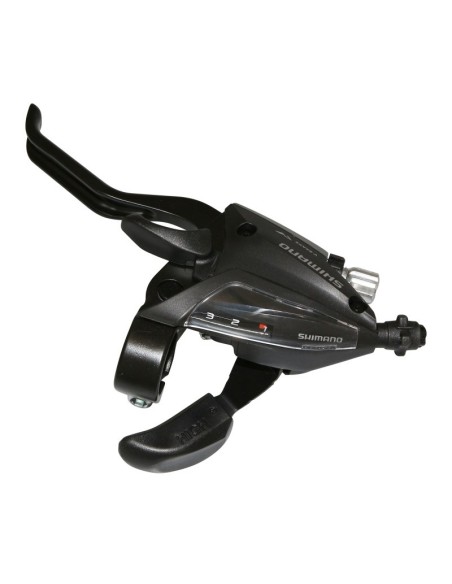 Schalt-/Bremshebel (für Links) 3 fach Shimano ST-EF500-4 - 4 Finger - Schwarz