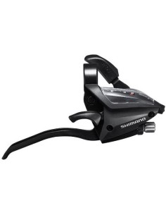 Schalt-/ Bremshebel (für Rechts) 8 fach Shimano ST-EF500-4 - 4  Finger - Schwarz