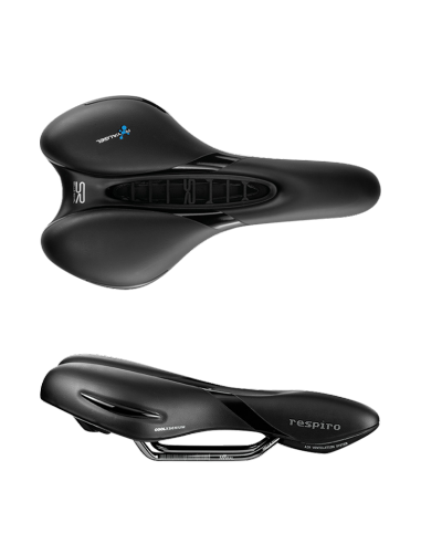 Fahrradsattel Selle Royal Respiro Athletic - All Journeys - Schwarz