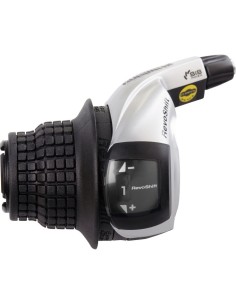 Drehgriffschalter (für Links) 3 fach Shimano Tourney SL-RS45 - Schwarz/Silber