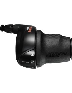 Drehgriffschalter 7 fach Shimano Nexus SL-C3000 für NX40 mit Kabeln  - Schwarz