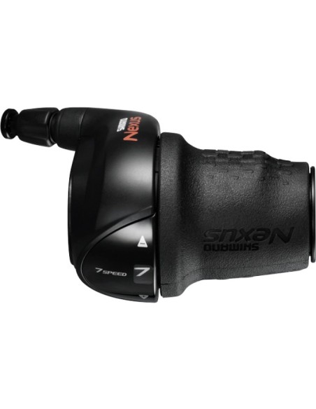 Drehgriffschalter 7 fach Shimano Nexus SL-C3000 für NX40 mit Kabeln  - Schwarz