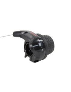 Drehgriffschalter 3 fach Shimano Nexus SL-3S41E mit Kabel und Klickbox - Schwarz