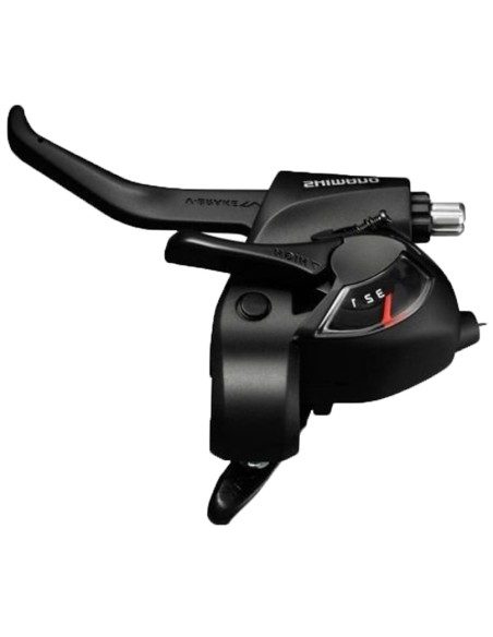 Schalt-/Bremshebel (für Links) 3 fach Shimano Tourney ST-TX800 - 2 Finger - Schwarz