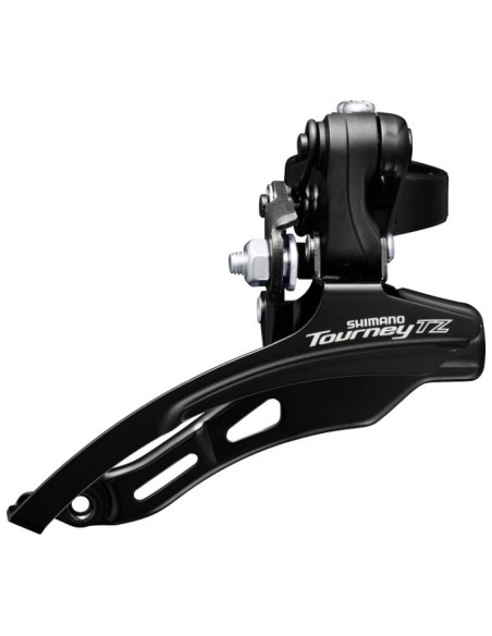 Umwerfer 6/7-fach Shimano Tourney TZ FD-TZ510 Down Swing - hohe Klammer ø31,8 mm - 48Z - Schwarz/Silber