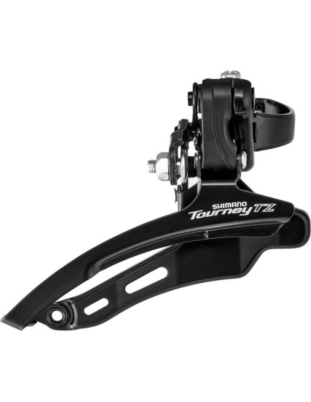 Umwerfer 6/7-fach Shimano Tourney TZ FD-TZ510 Down Swing - Niedrige Klammer ø31,8 mm - 48Z - Schwarz/Silber