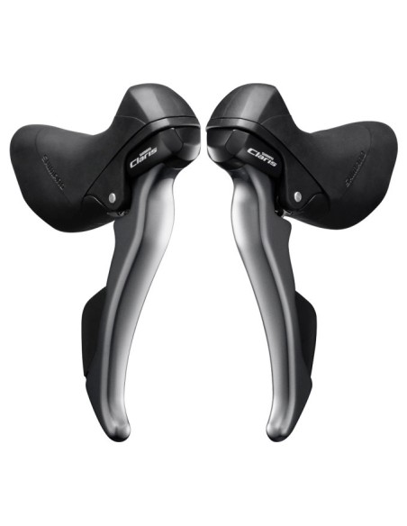 Schalt-/Bremshebel Set 2 x 8 fach Shimano Claris ST-R2000 - Grau/Schwarz