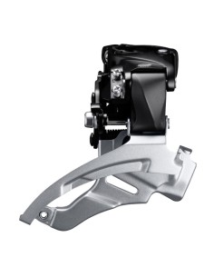 Umwerfer Shimano Alivio FD-M2000 3x9-fach ø34.9 TS DP 66-69 40z - Schwarz/Silber