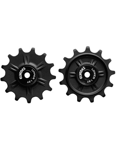Schaltungsrädchen 2 x 13 Zähne Elvedes mit Abgedichteten Lagern - Shimano RD-M9100/M8100/M7100