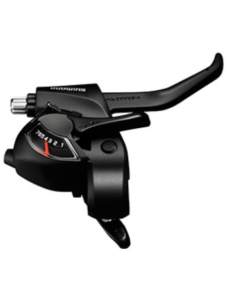 Schalt-/Bremshebel (für Rechts) 7 fach Shimano ST-EF41 - Schwarz