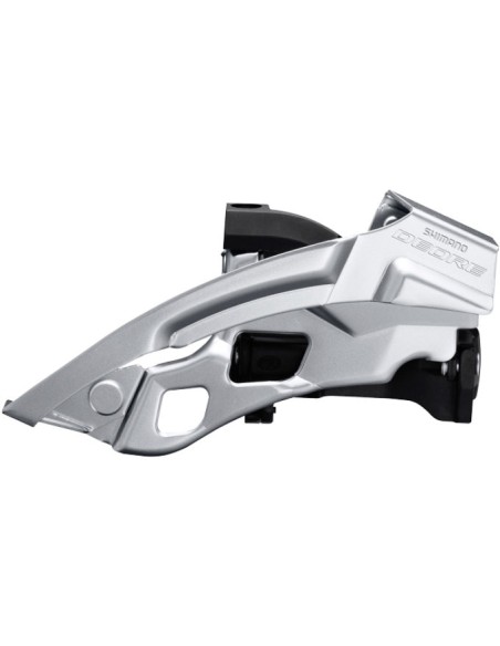 Umwerfer 3 x 10-fach Shimano Deore FC-T6000 - Top Swing - ,mit niedrige Klammer 63-66° - 44-48Z - Schwarz/Silber