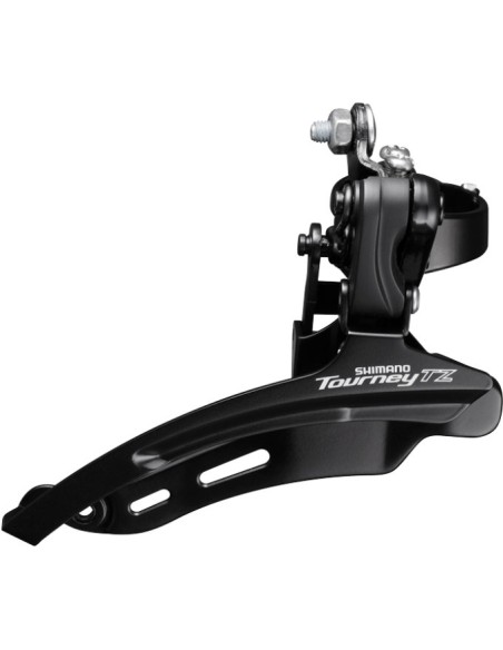 Umwerfer 6/7-fach Shimano Tourney TZ FD-TZ510 down swing - hohe Schelle ø28,6 mm - 48Z - Schwarz/Silber