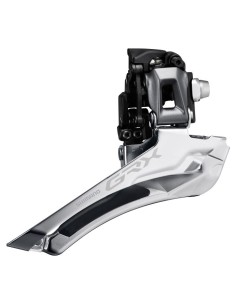 Kettenwechsler 2 x 11 fach Shimano GRX RD-RX810 Down Pull - Direct Mount 46-50Z - Schwarz/Silber