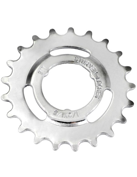 Zahnkranz Sturmey Archer 21z  1/8" Geschüsselt - Chrom