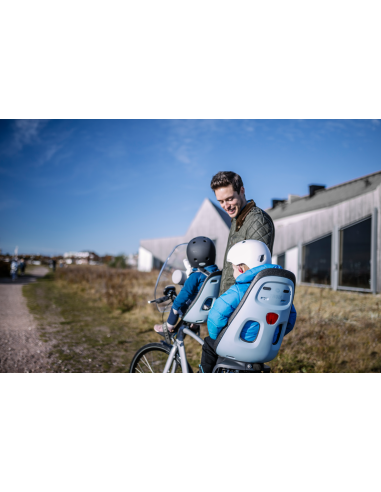 Kindersitz für Hinten Thule Yepp Nexxt Maxi mit Gepäckträgerbefestigung (RM) - Momentum Grau