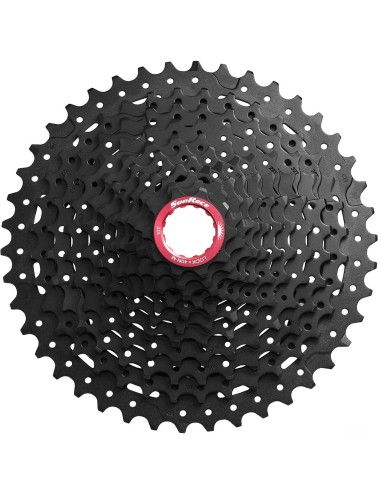 Kassette 11 fach Sunrace CSMX9X für Sram XD-driver body 10-42Z - Schwarz