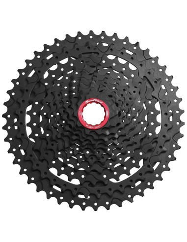Kassette 11 fach Sunrace CSMX9X für Sram XD-driver body 10-46Z - Schwarz