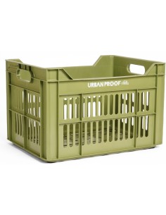 Recycelter Fahrradkasten Urban Proof 30 Liter - Olivgrün