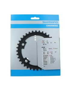 Kettenblatt 36z Shimano 105 FC-R7000 - Schwarz