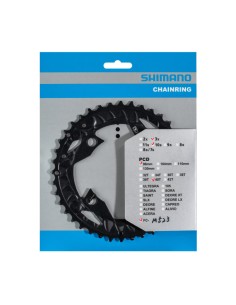 Kettenblatt 40z Shimano FC-MT500 / FC-M523 für Kettenschutz (AN) 10 fach - Schwarz