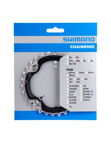 Kettenblatt 30z Shimano Deore FC-M6000 3x10 fach