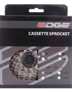 Kassette 7 fach Edge CS-M5007 11-28Z - Silber