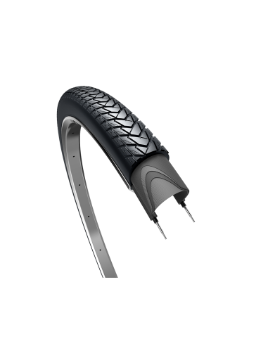 Reifen Edge Traveller Basic 28 x 1.40" / 37-622 - Schwarz mit Reflexion