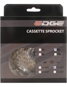Kassette 8 fach Edge CS-M5008  11-32Z - Silber