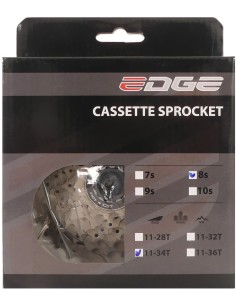 Kassette 8 fach Edge CS-M5008 11-34Z - Silber