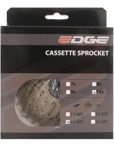 Kassette 10 fach Edge CS-M6010 11-34Z - Silber