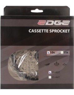 Kassette 10 fach Edge CS-M6010 10  11-42Z - Silber/Schwarz